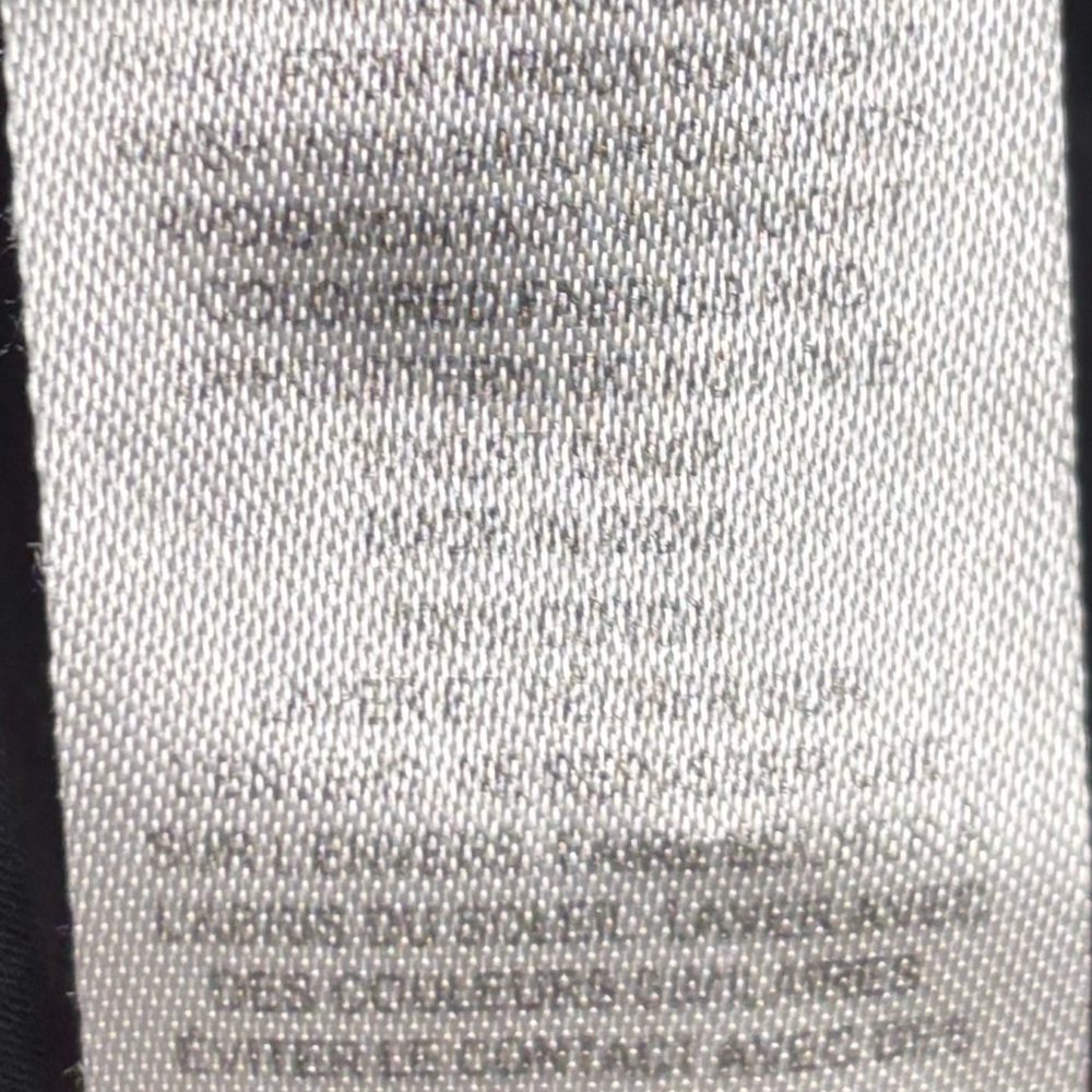 French Connection Midi Dress Smocked Black Size 2 - Picture 9 of 10